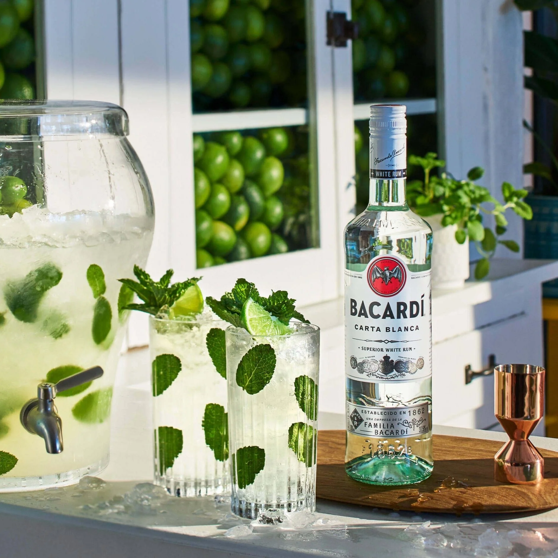 Bacardi Carta Blanca Rum 375ml - Image 3