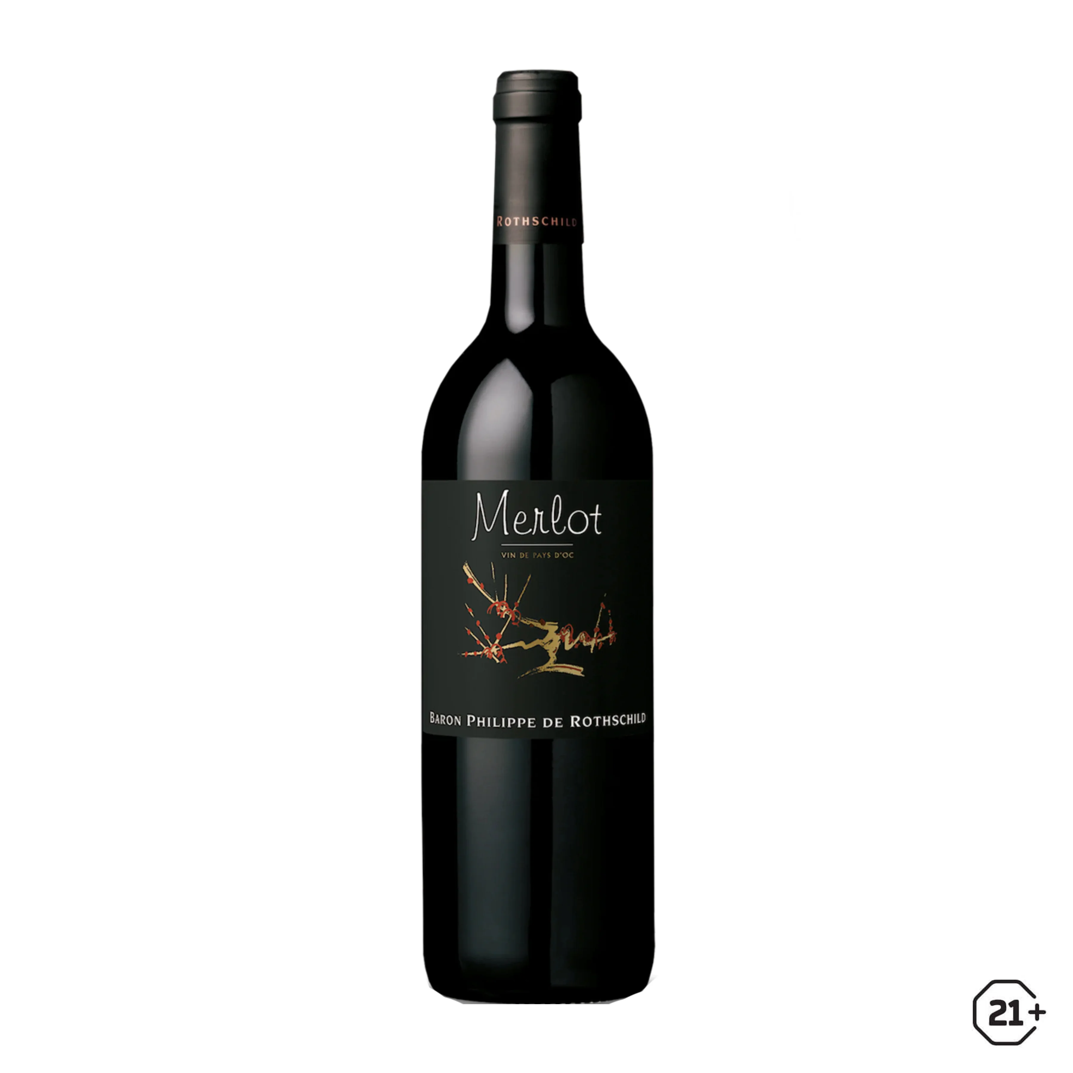 Baron Phillipe De Rothschild Pays D'Oc Merlot 750ml
