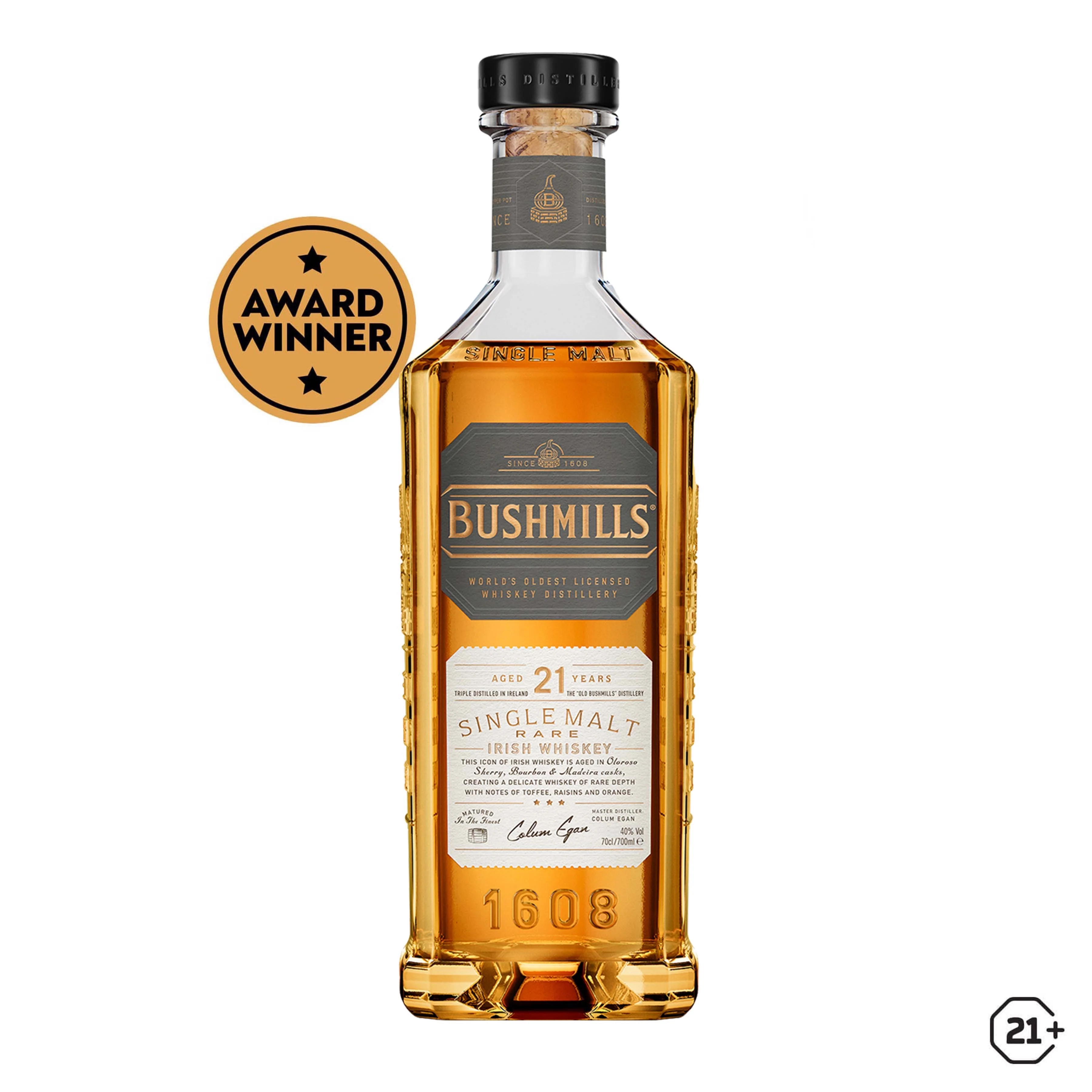 Bushmills 21yrs 700ml - Image 2