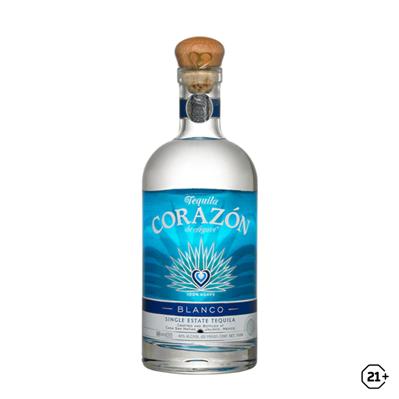 Corazon De Agave Tequila - Blanco - 750ml