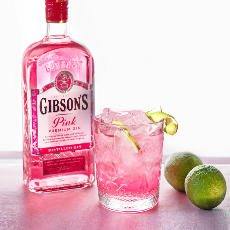 Gibson's Pink Gin - 700ml - Image 4