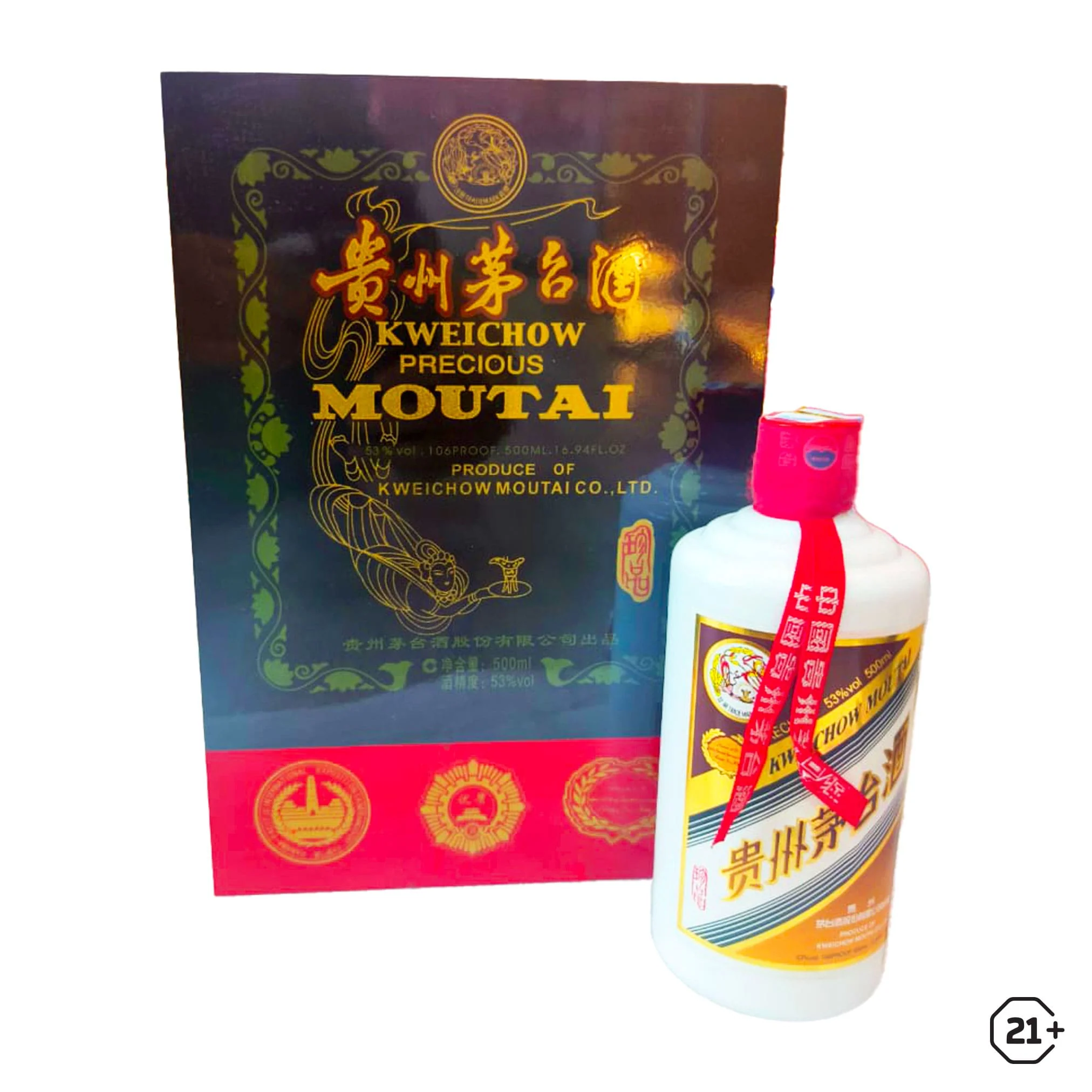 Moutai Kweichow Flying Fairy Small Wood Treasures 500ml