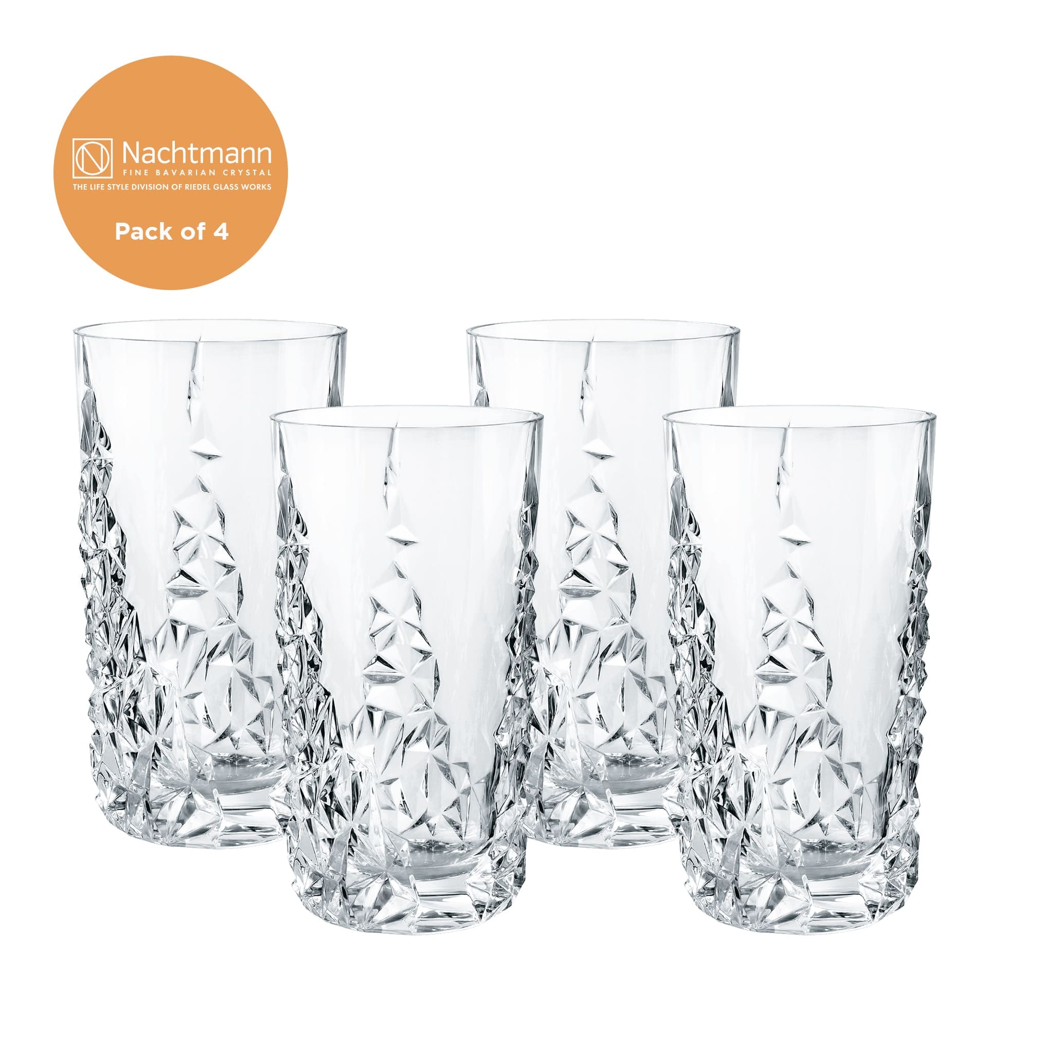Nachtmann - Sculpture - Longdrink -  4 Set