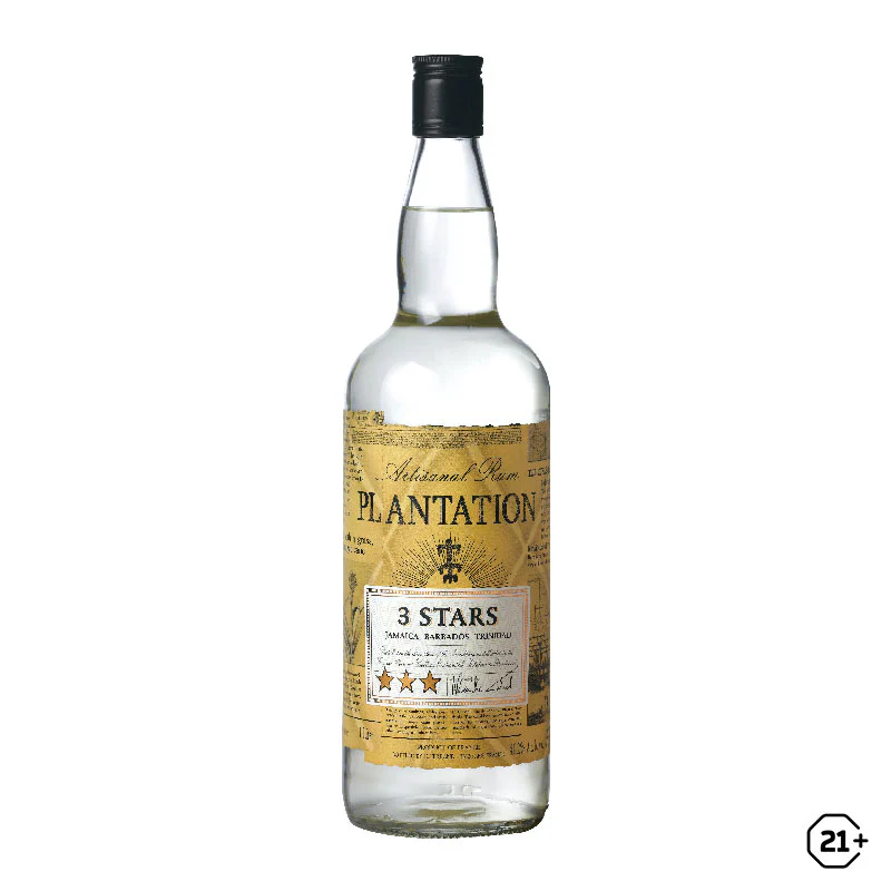 Plantation - 3 Stars - White Rum - 700ml