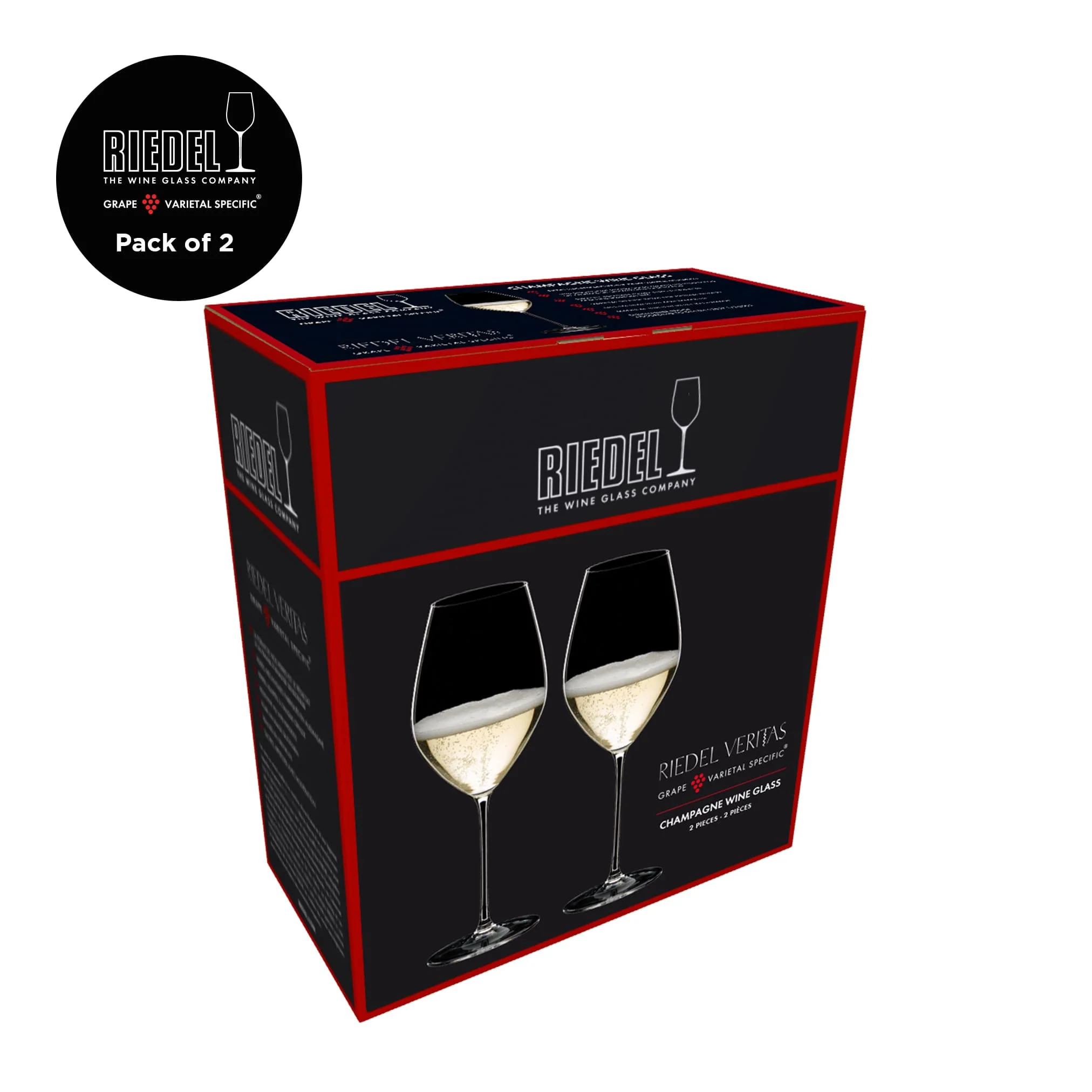 Riedel - Veritas - Champagne Glass - 2 Set - Image 2