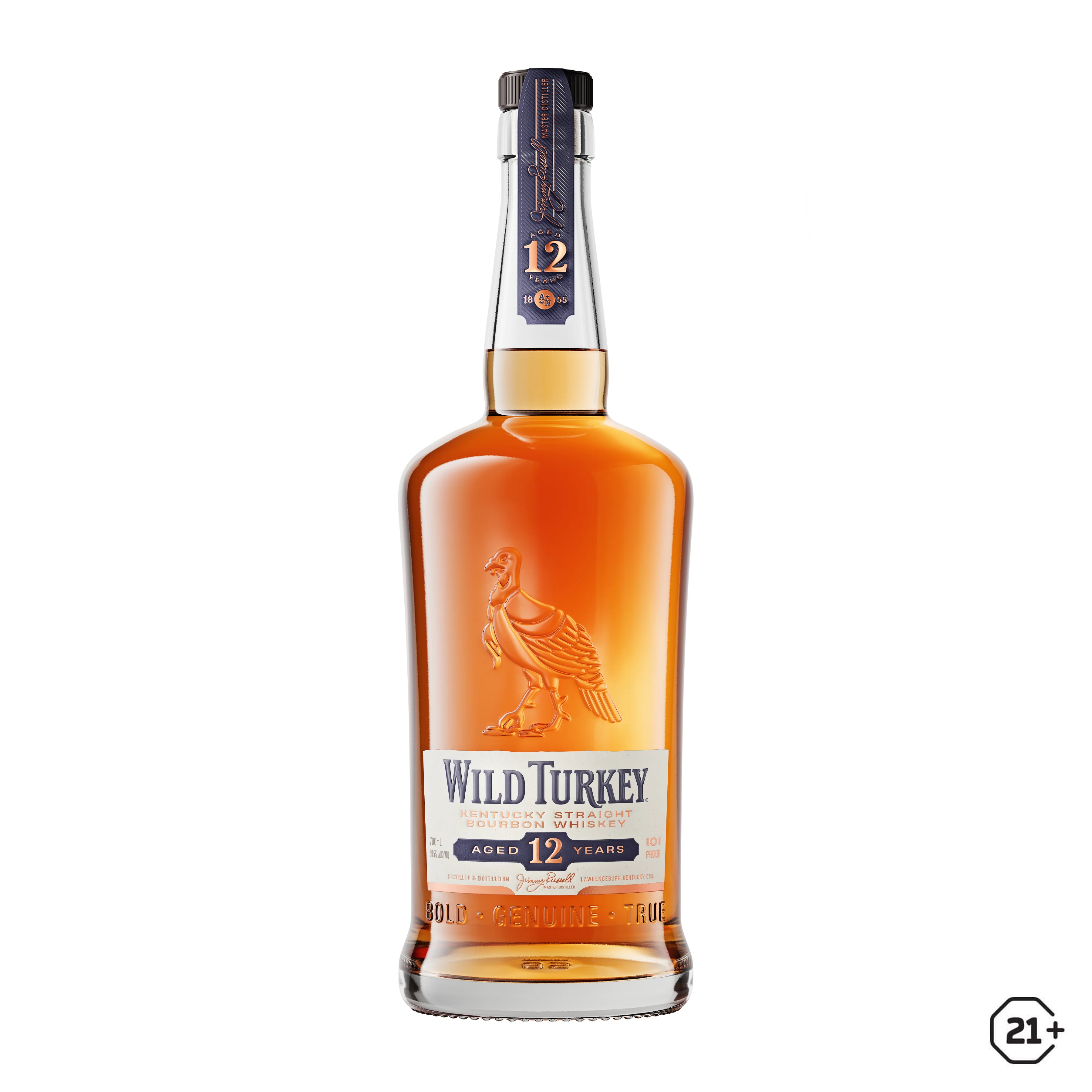 Wild Turkey 12yrs Bourbon 700ml - Image 2